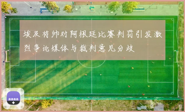 埃及将帅对阿根廷比赛判罚引发激烈争论媒体与裁判意见分歧